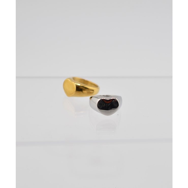 Puffy Heart Ring Stainless 316L | earyear | 詳細画像2 