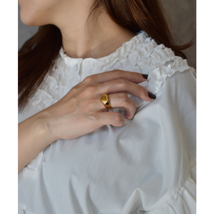 Puffy Heart Ring Stainless 316L | earyear | 詳細画像9 