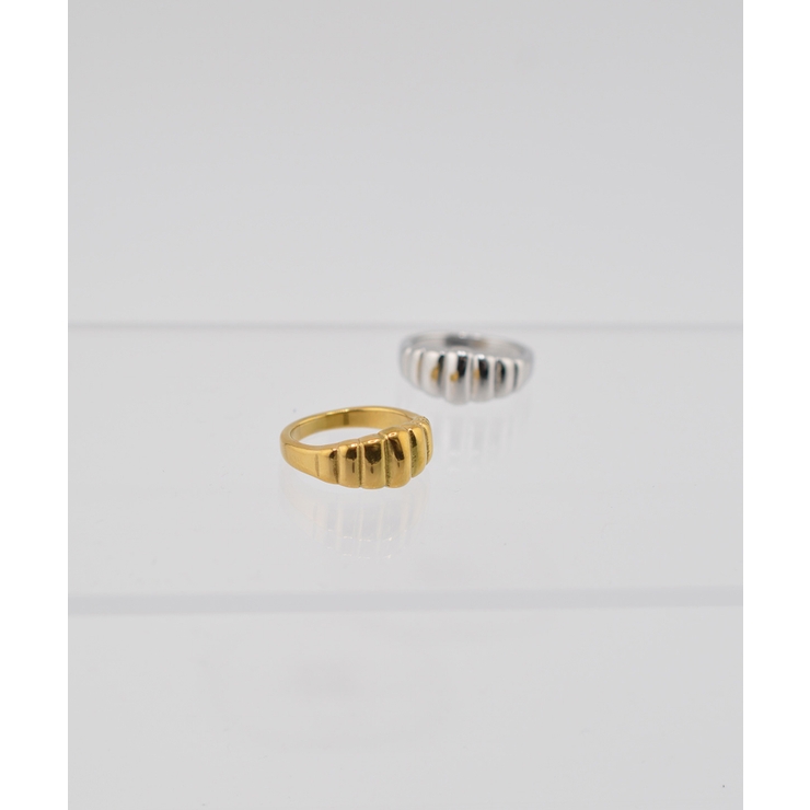 Ribbed Dome Ring Stainless 316L | earyear | 詳細画像11 
