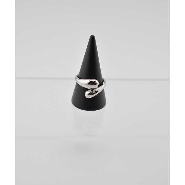 シルバー | Tear Open Ring Stainless 316L | earyear
