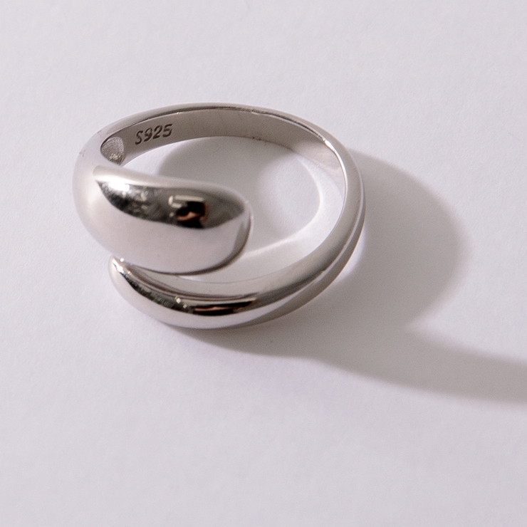 kutir】Silver925 スプーンリング[品番：KTRW0021201]｜kutir