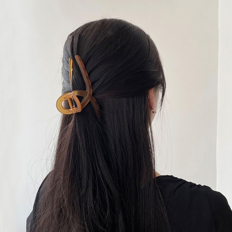 マットテクスチャーヘアクリップ【韓国ファッション】 | Girly Doll | 詳細画像3 
