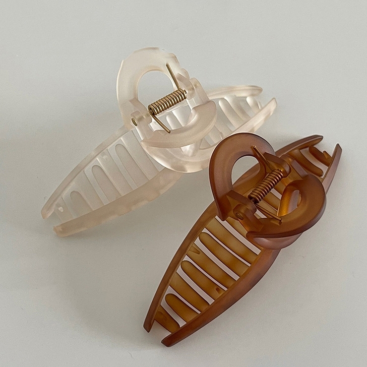 マットテクスチャーヘアクリップ【韓国ファッション】 | Girly Doll | 詳細画像9 