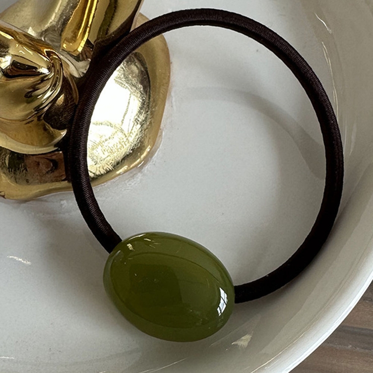 カーキ | ヘアアクセサリ【韓国ファッション】 | Girly Doll