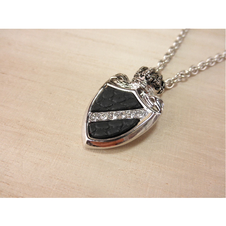 盾 shield ネックレス☆新品! ネックレス 王冠 盾[品番：ECLA0000224]｜Eight Channel