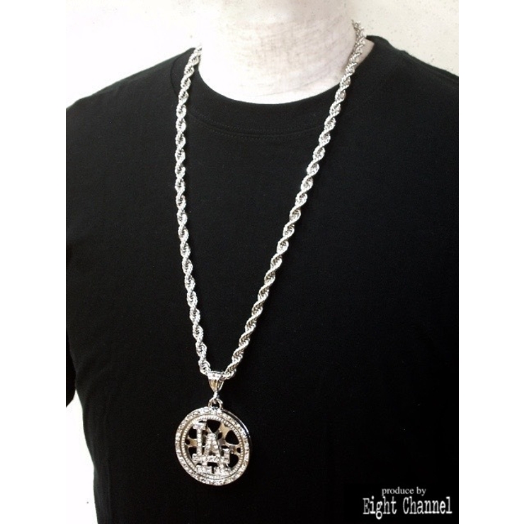 LA発! ノスタルジック イービルアイ ラウンド ネックレス Bill Wall Leather/ドッグタグネックレス（ydb4582618623995