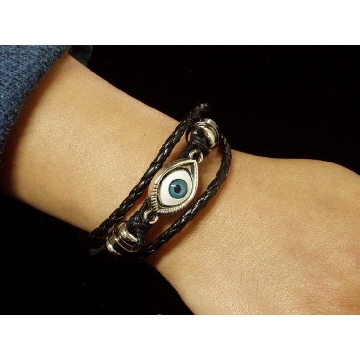 Sutton Evil Eye Brass Multi-Strand Bracelet - JA7284710