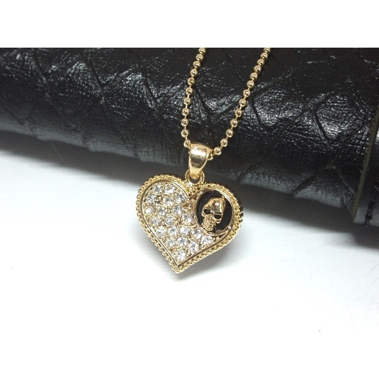 かわいいハートスカルペンダント ドクロ Rock 品番 Ecla Eight Channel エイトチャンエル のメンズファッション通販 Shoplist ショップリスト