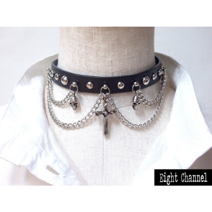 チョーカー クロス スタッズ 品番 Ecla Eight Channel エイトチャンエル のメンズファッション 通販 Shoplist ショップリスト