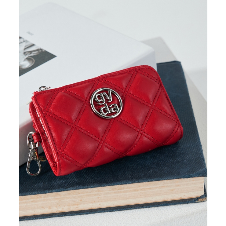 レッド | GYDA(ジェイダ)ナスカン付きキーケース GY-W353 | ELGAES