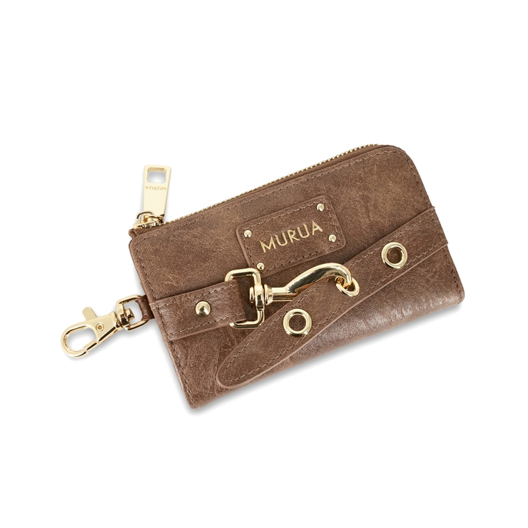 MURUA(ムルーア)ナスカン付きL字ファスナーキーケース MR W1423 | ELGAES | 詳細画像19 