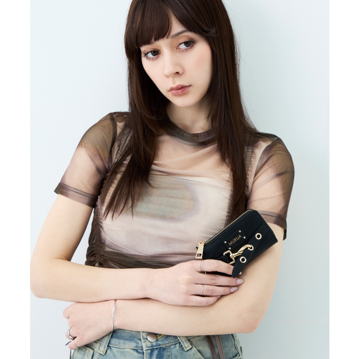 MURUA(ムルーア)ナスカン付きL字ファスナーキーケース MR W1423 | ELGAES | 詳細画像4 