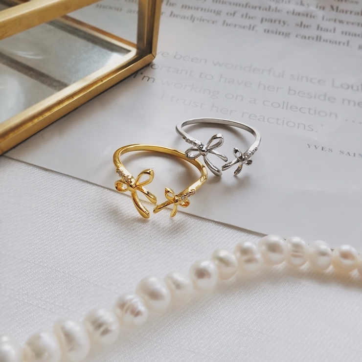 ツイリーリボンリング | enjoueel  | 詳細画像1 