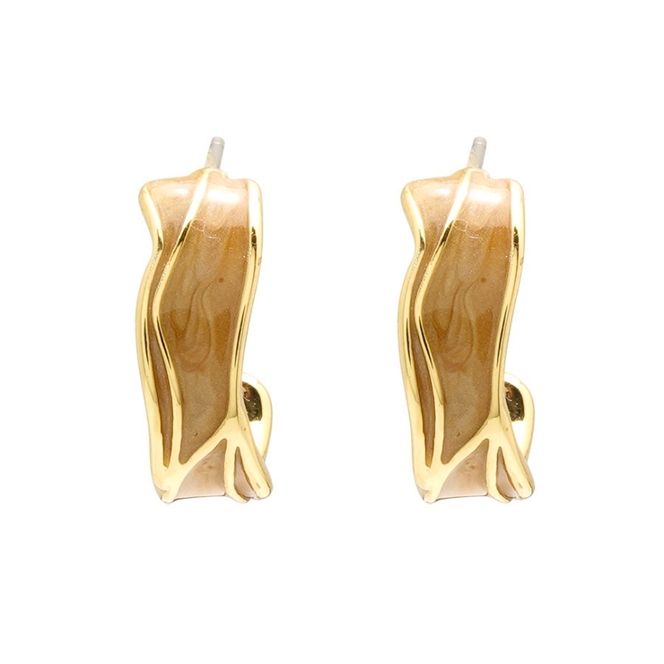 ニュアンスラインマーブルピアス【ニッケルフリー】 | enjoueel  | 詳細画像6 