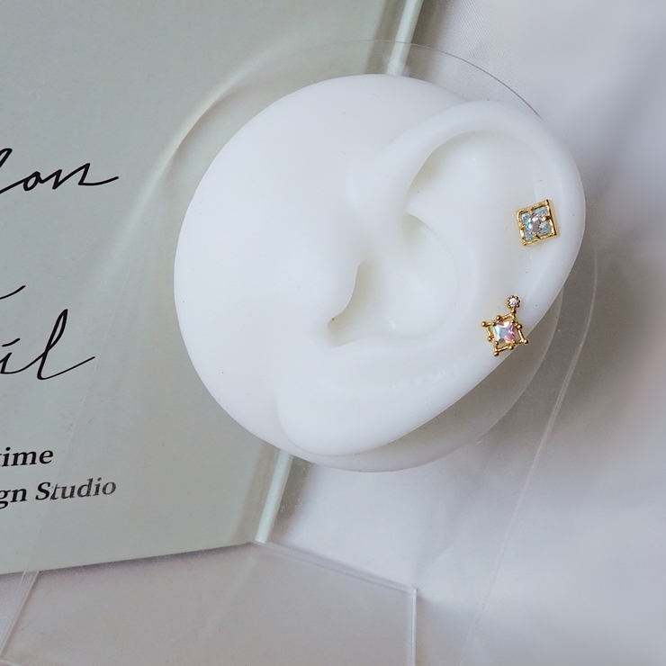 アンティークオーロラボディピアス | enjoueel  | 詳細画像4 