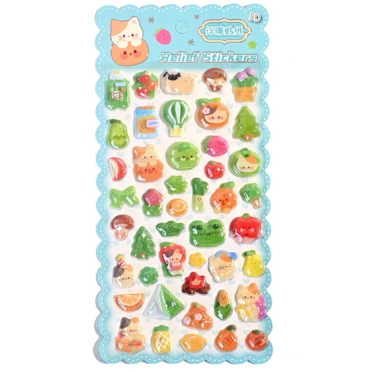 シール 8枚セット ぷっくりシール | exrevo | 詳細画像11 