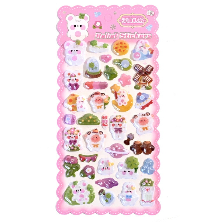 シール 8枚セット ぷっくりシール | exrevo | 詳細画像13 