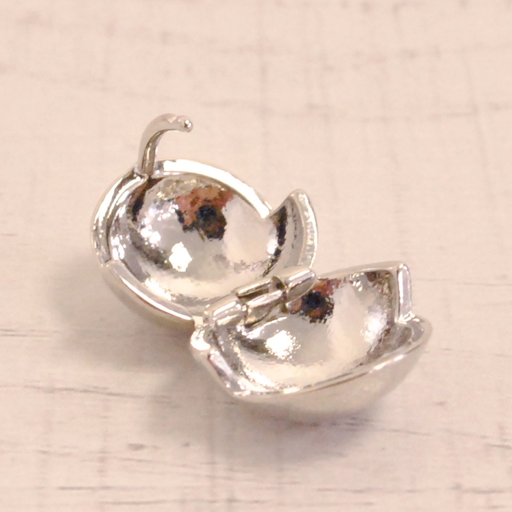 メタルラウンドボールワンタッチピアス 丸 球体 | FACION | 詳細画像4 