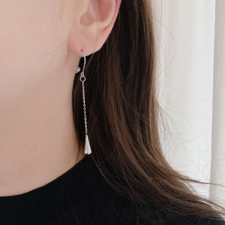 ドロップステンレスアメリカンピアス サージカルステンレス金属アレルギー | FACION | 詳細画像7 