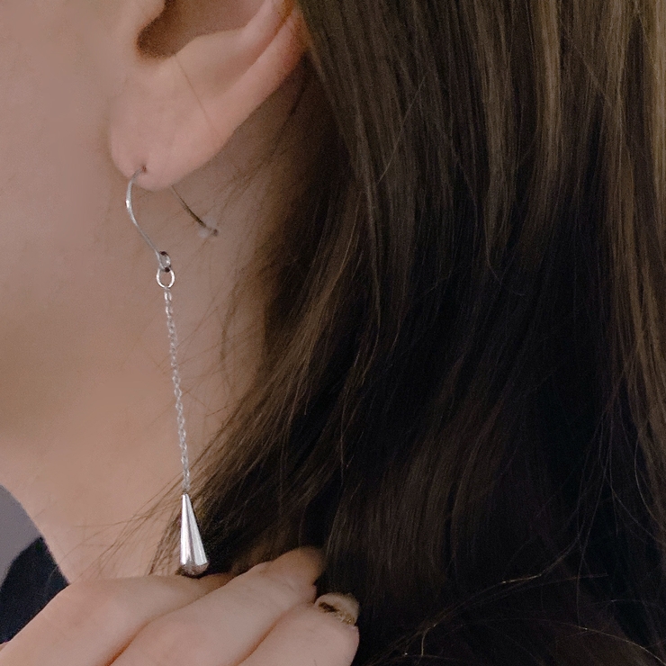 ドロップステンレスアメリカンピアス サージカルステンレス金属アレルギー | FACION | 詳細画像8 