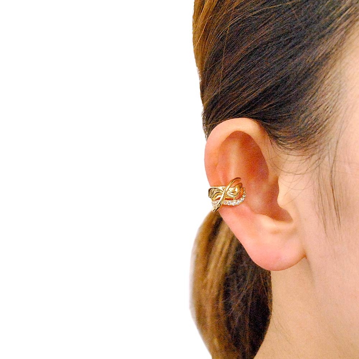 片耳用 ストーン付デザインイヤーカフ 軟骨ピアス ノンホールピアスイヤリング 品番 Faca Facion ファシオン のレディースファッション通販 Shoplist ショップリスト