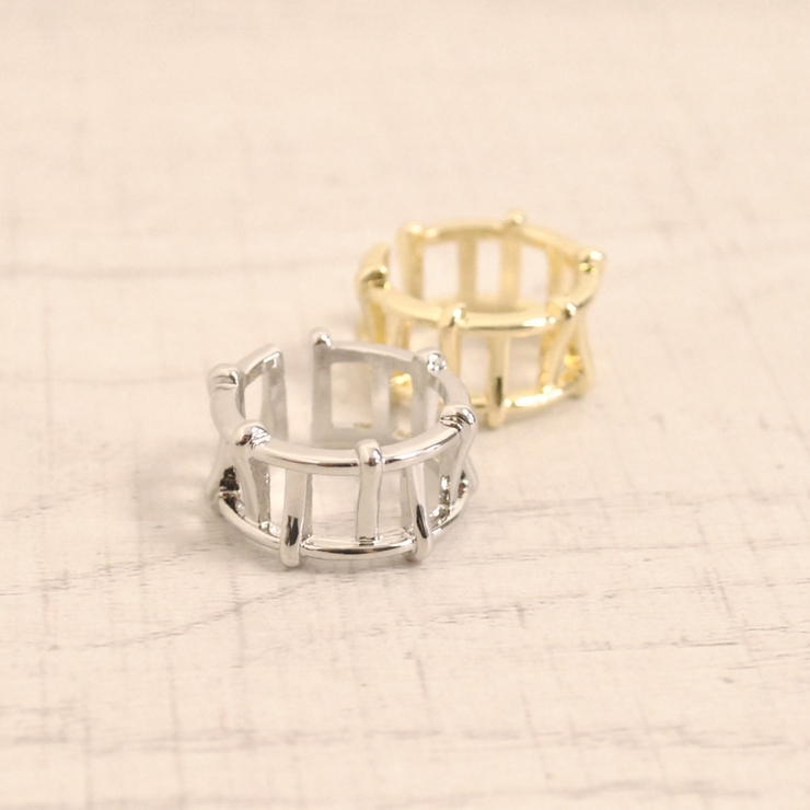 メッシュチェーンメタルリング 指輪 シルバーゴールド変形個性的 品番 Faca Facion ファシオン のレディースファッション 通販 Shoplist ショップリスト