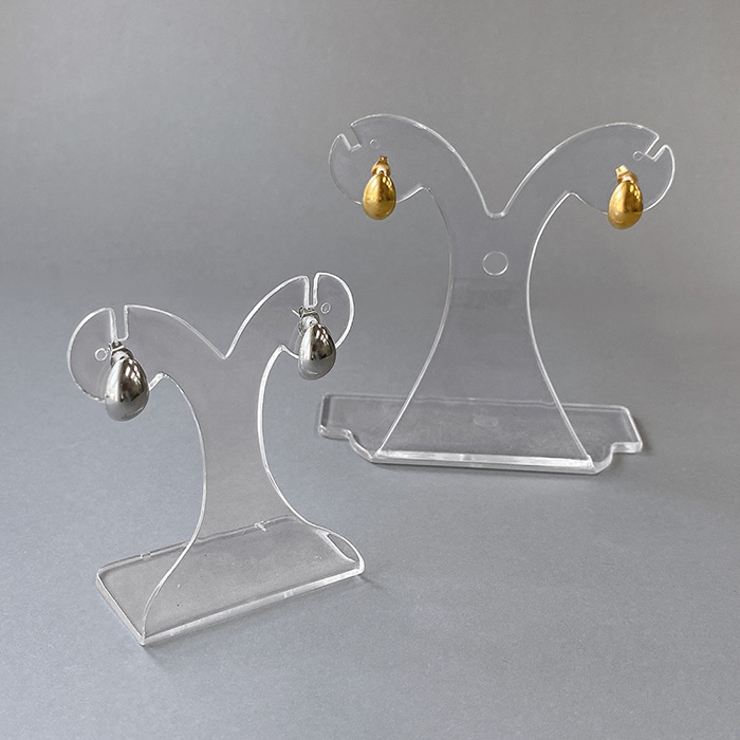 プランプビーンズステンレスピアス ドロップ 涙型 | FACION | 詳細画像2 