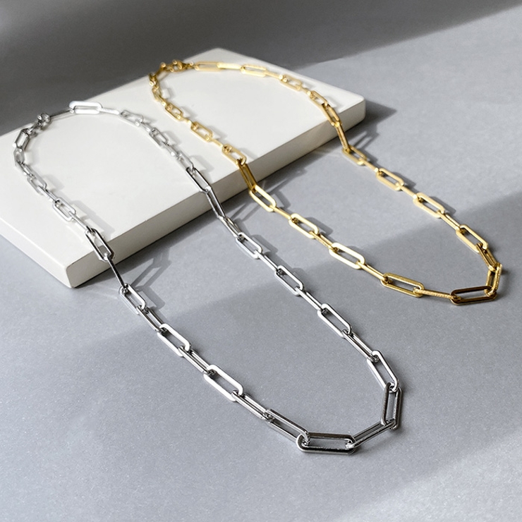 レオンチェーンステンレスネックレス サージカルステンレス チョーカー | FACION | 詳細画像1 