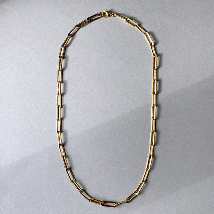 ゴールド | レオンチェーンステンレスネックレス サージカルステンレス チョーカー | FACION