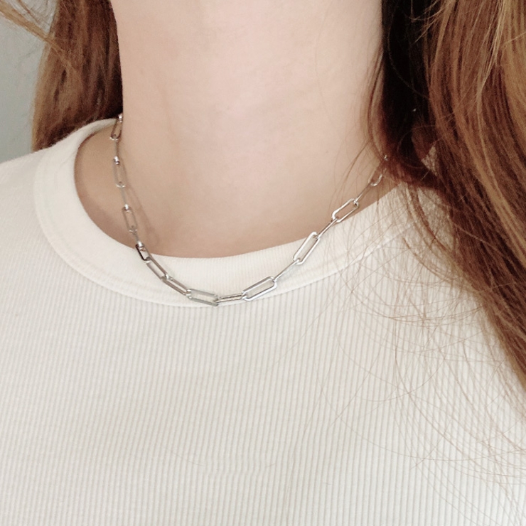 レオンチェーンステンレスネックレス サージカルステンレス チョーカー | FACION | 詳細画像7 