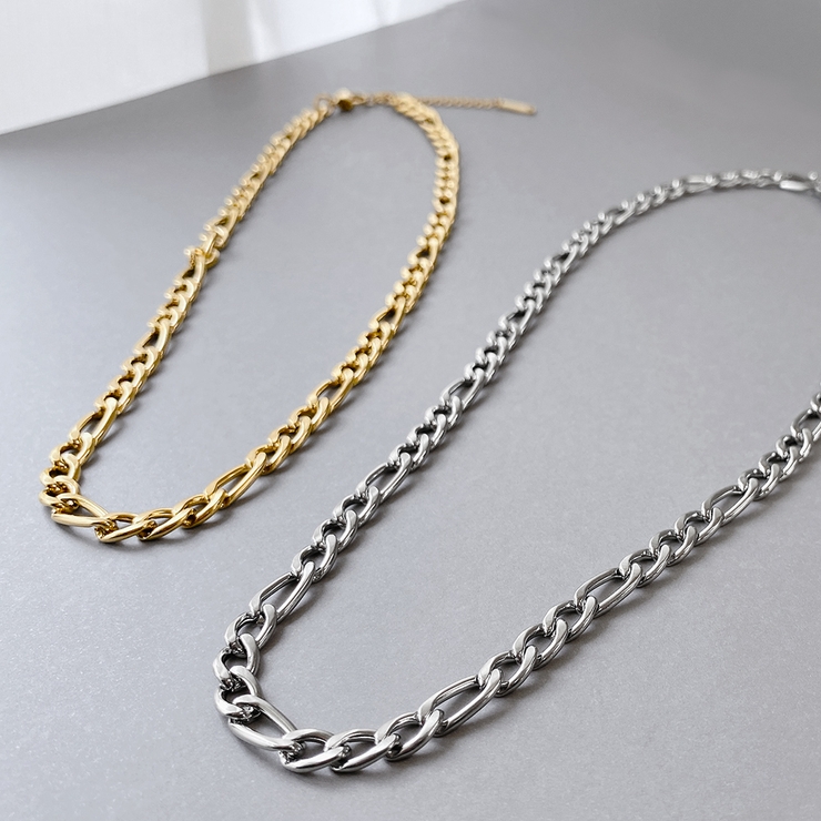 キヘイチェーンステンレスネックレス サージカルステンレス チョーカー | FACION | 詳細画像2 