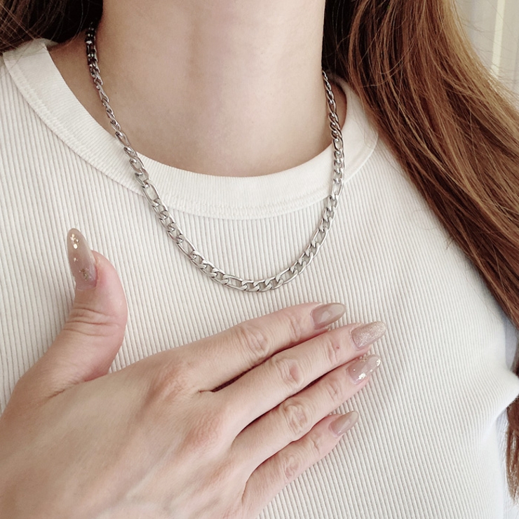 キヘイチェーンステンレスネックレス サージカルステンレス チョーカー | FACION | 詳細画像6 