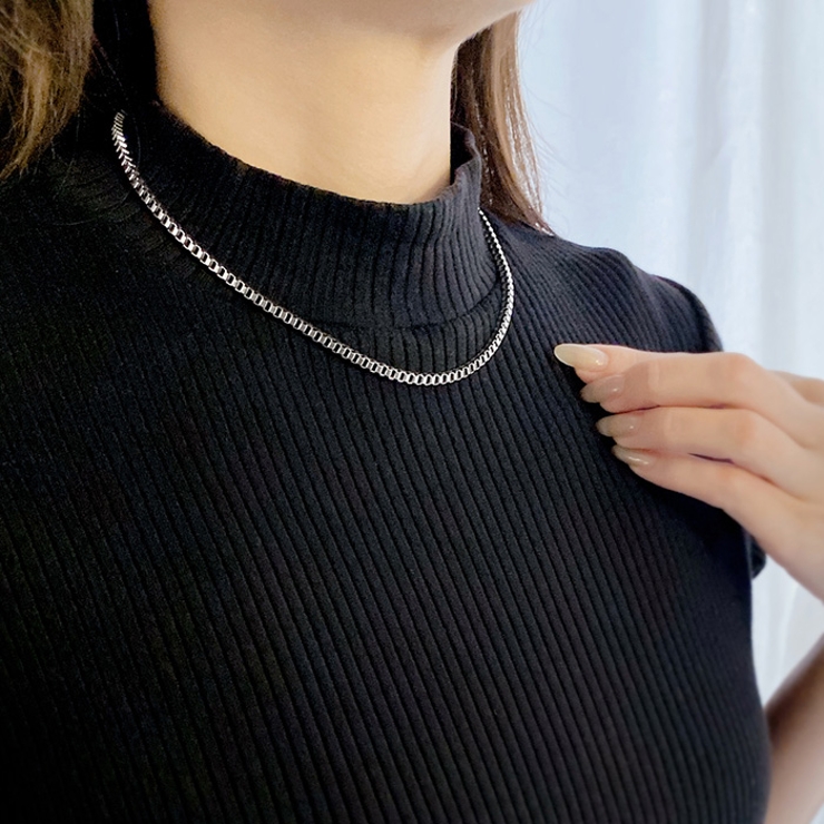 ベネチアンチェーンステンレスネックレス サージカルステンレス チョーカー男女兼用… | FACION | 詳細画像8 