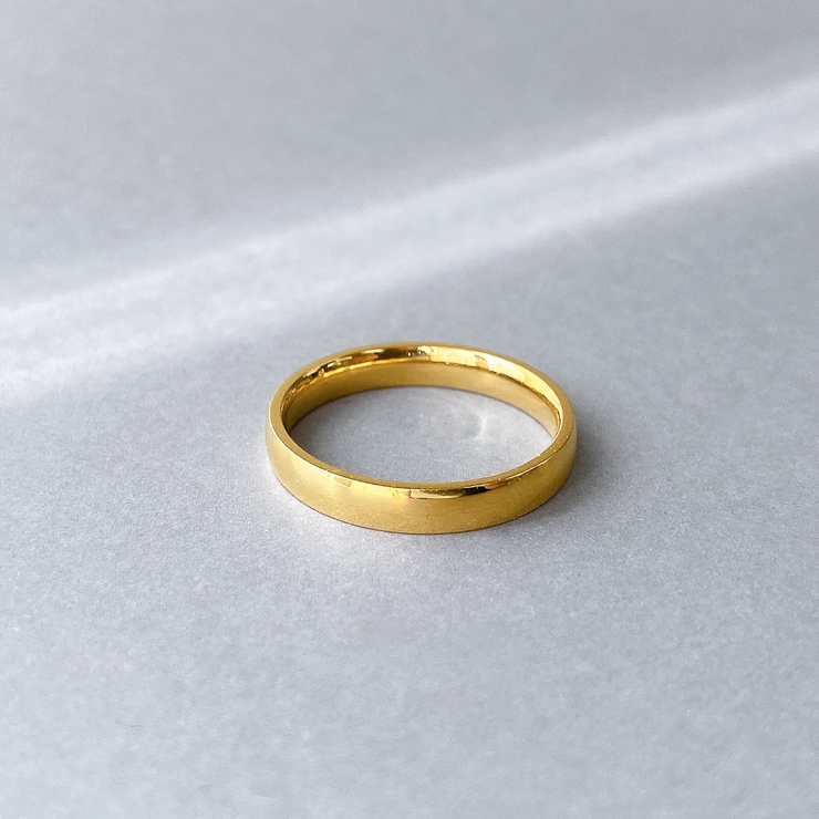 甲丸ステンレスメタルリング 金属アレルギー つけっぱなし | FACION | 詳細画像3 