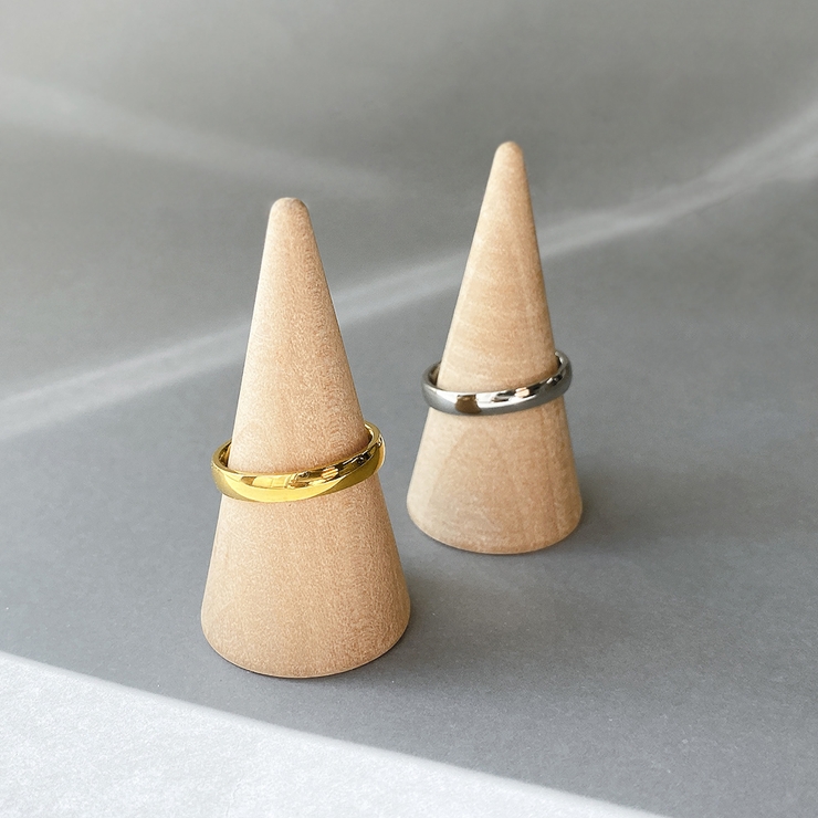 甲丸ステンレスメタルリング 金属アレルギー つけっぱなし | FACION | 詳細画像6 