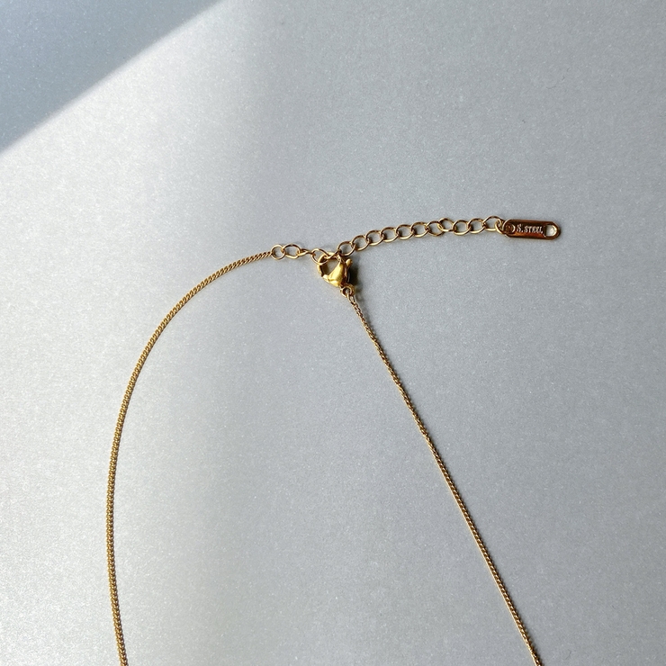 ニュアンスオーバルステンレスネックレス レディースサージカルステンレス316L | FACION | 詳細画像6 