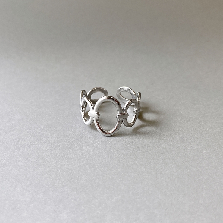 シルバー | オーバルチェーンステンレスリング アレルギー対応 つけっぱなし | FACION
