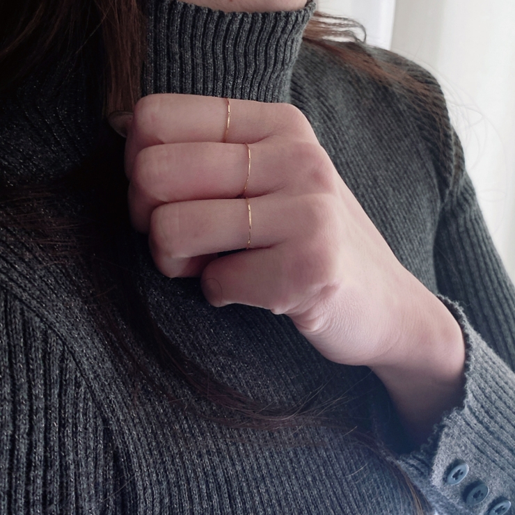 5mmスリムステンレスリング 指輪 アレルギー対応 | FACION | 詳細画像8 