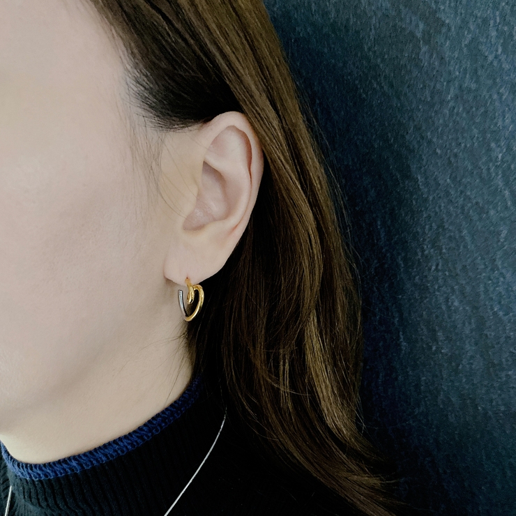 ループハートフープステンレスピアス サージカルステンレス SUS316L | FACION | 詳細画像9 