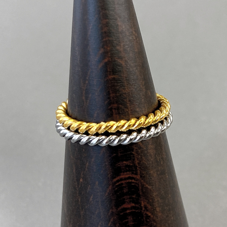 ツイストループステンレスリング 指輪 アレルギー対応 | FACION | 詳細画像6