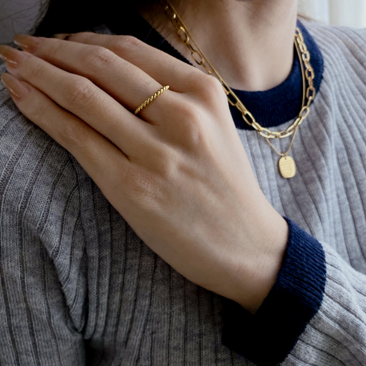 ツイストループステンレスリング 指輪 アレルギー対応 | FACION | 詳細画像9