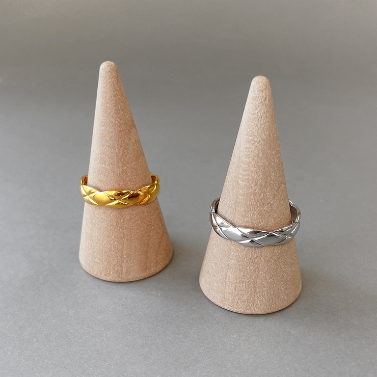 キルティングスリムステンレスリング サージカルステンレス フリーサイズ | FACION | 詳細画像4 