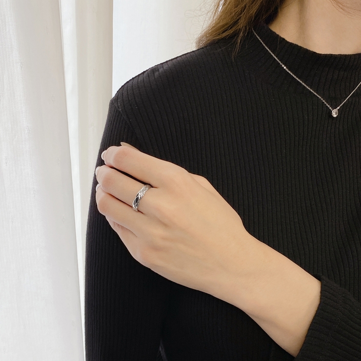 キルティングスリムステンレスリング サージカルステンレス フリーサイズ | FACION | 詳細画像6 