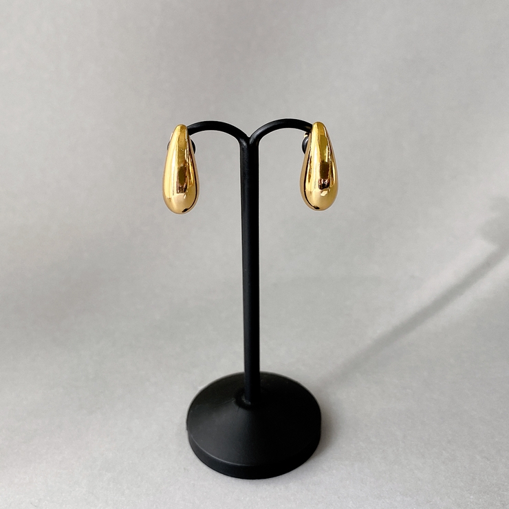 ゴールド | プランプドリップステンレスピアス サージカルステンレス ドロップ | FACION