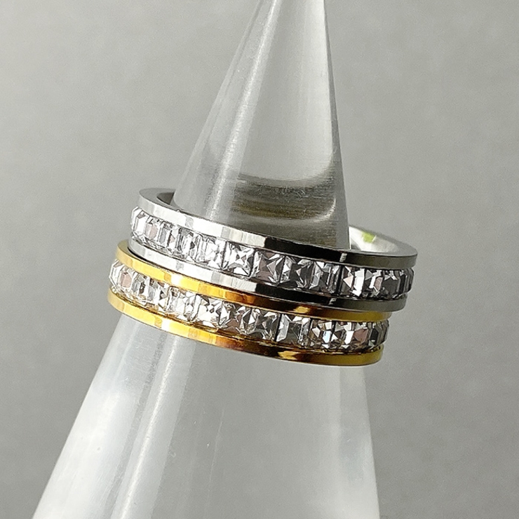 エタニティステンレスリング 指輪 サージカルステンレス | FACION | 詳細画像4 