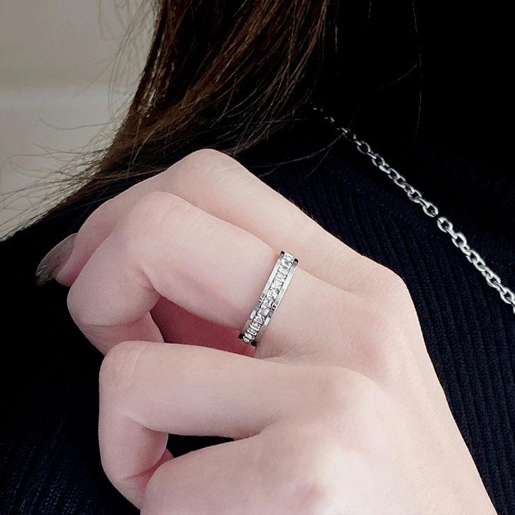 エタニティステンレスリング 指輪 サージカルステンレス | FACION | 詳細画像8 