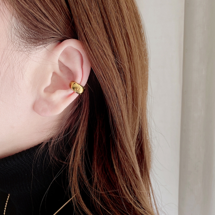 片耳用ドロップステンレスワンタッチフープイヤリング イヤーカフ サージカルステン… | FACION | 詳細画像6 