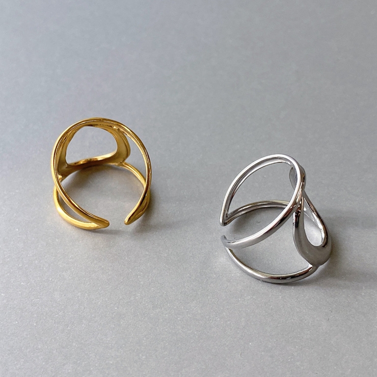 ユニオンオーバルステンレスリング 指輪 サージカルステンレス | FACION | 詳細画像4 