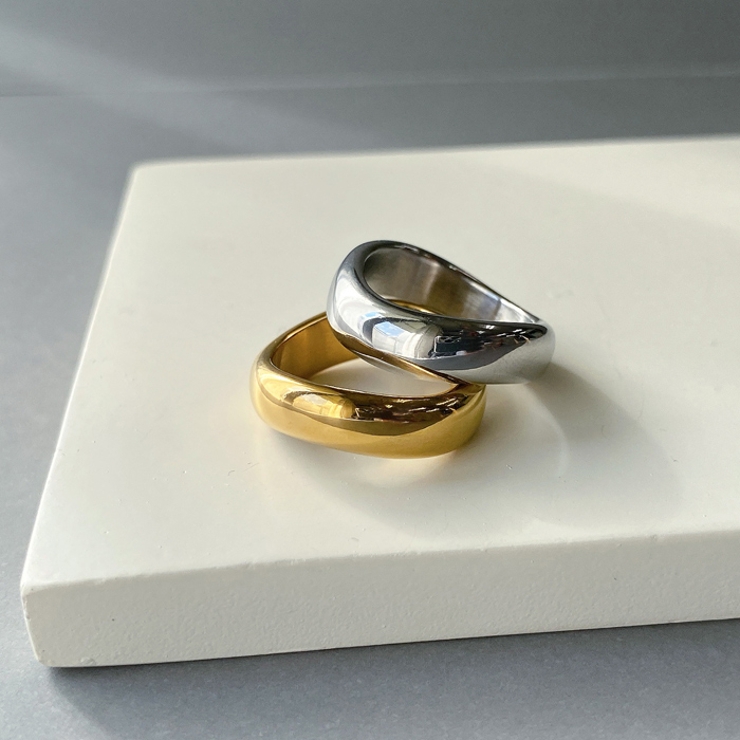 ウェーブラインステンレスリング 指輪 アレルギー対応 | FACION | 詳細画像4 