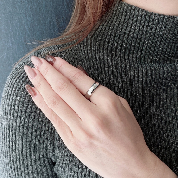 ウェーブラインステンレスリング 指輪 アレルギー対応 | FACION | 詳細画像8 